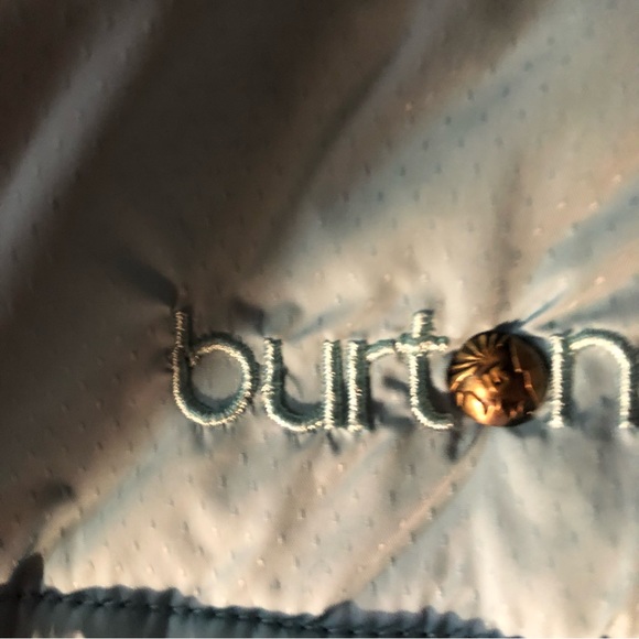 Burton Snowboarding/Ski Vest Dri Ride Hooded Vest Light Blue Size Small - Picture 5 of 10